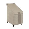 Modern Leisure Monterey Stackable Patio Chair Cover, 25.5 in. L x 35.5 in. W x 45 in. H, Beige 2900